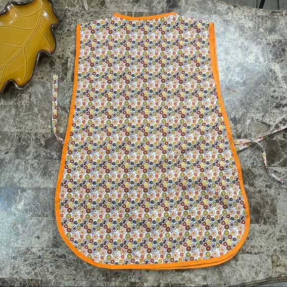 Craft Apron Mexican Artisan Little Frida Embroidered,Mandil Artesanal Mexicano - Picture 8 of 9